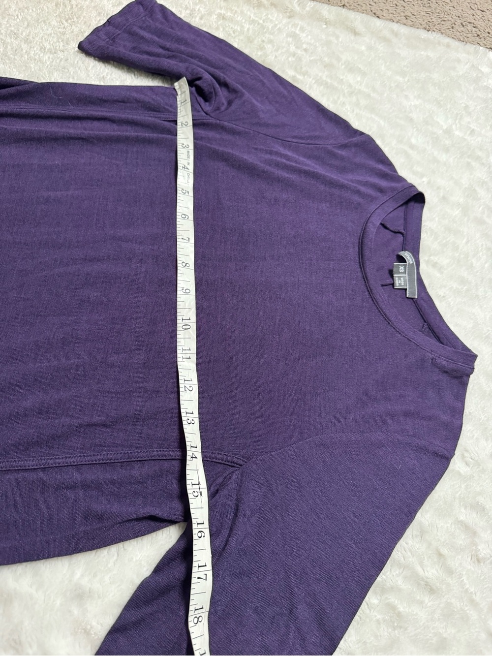 Vince Rib Trim Tee Rutabaga - Picture 13 of 14